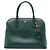 Sac à main Prada Green Medium Saffiano Lux Open Promenade Satchel