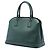 Sac à main Prada Green Medium Saffiano Lux Open Promenade Satchel - vue 2