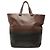 Tote Bottega Veneta in Nappa Intrecciato Bicolore Marrone