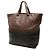 Tote Bottega Veneta in Nappa Intrecciato Bicolore Marrone - vista 2