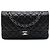 Chanel Black Medium Classic Lambskin Double Flap