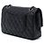 Chanel Black Medium Classic Lambskin Double Flap - vista 2