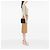 Borsa Satchel Valentino Rockstud Spike in Nappa stropicciata nera Medium - vista 5