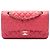 Chanel Pink Medium Classic Caviar Double Flap