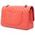 Chanel Pink Medium Classic Chevron Lambskin Double Flap - vue 2