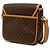 Céline Borsa a tracolla Celine Brown Macadam Coated Canvas - vista 2