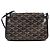 Portafoglio tascabile Goyardine Plumet Nero Goyard - vista 2