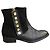 Zadig & Voltaire Arcade Black Leather and Suede Ankle Boots