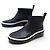 NEW CHANEL SHORT RAIN BOOTS G45076 CC LOGO 38 BOX