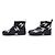 NEW CHANEL SHORT RAIN BOOTS G45076 MULTI LOGO CC 38 - view 2
