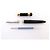 CHAUMET KUGELSCHREIBER SCHWARZER LACK CABOCHON UND GOLDFARBENES METALL ROLLERBALL BALLPOINT PEN - Ansicht 7