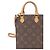 CABAS A MANO LOUIS VUITTON PETIT SAC PLAT MONOGRAM M81295 BANDOULIERE BAG - vista 2