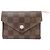 PORTAFOGLIO LOUIS VUITTON VICTORINE TOILE DAMIER EBENE E PELLE ROSA
