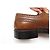 SCARPE JM WESTON DERBY TRIPLES SEMELLES 589 8C 41.5 42 IN PELLE MARRONE - vista 16