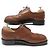SCARPE JM WESTON DERBY TRIPLES SEMELLES 589 8C 41.5 42 IN PELLE MARRONE - vista 2