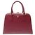 PRADA PYRAMID FRAME BL0808 HANDTASCHE AUS ROTEM BICOLOR SAFFIANO-LEDER BAG