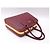 PRADA PYRAMID FRAME BL0808 HANDTASCHE AUS ROTEM BICOLOR SAFFIANO-LEDER BAG - Ansicht 6