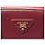 PRADA PYRAMID FRAME BL0808 HANDTASCHE AUS ROTEM BICOLOR SAFFIANO-LEDER BAG - Ansicht 8
