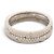 MAUBOUSSIN LE PREMIER JOUR RING 2 REIHEN T49 DIAMANT 18K WEISSGOLD 2GR - Ansicht 4