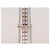 MAUBOUSSIN LE PREMIER JOUR RING 2 REIHEN T49 DIAMANT 18K WEISSGOLD 2GR - Ansicht 6