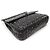BOLSA VALENTINO ROCKSTUD SPIKE EM COURO PRETO COM PREGOS 7W2B0122NAP - vista 3