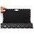 BOLSA VALENTINO ROCKSTUD SPIKE EM COURO PRETO COM PREGOS 7W2B0122NAP - vista 6
