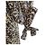 Autre Marque Vestido IENA Marrón Negro Beige - vista 6