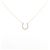 Autre Marque Collana a Ferro di Cavallo con Diamanti Star Jewelry Au750