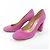 Autre Marque Décolleté Gianvito Rossi in pelle rosa - vista 3