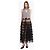Autre Marque Uma Wang Gonna in tulle a balze in pizzo nero - vista 5