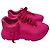 Dolce & Gabbana Sneakers chunky basse in pelle rosa