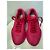Dolce & Gabbana Sneakers chunky basse in pelle rosa - vista 2