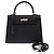Hermès Borsa HERMES Kelly 25 in Pelle Nera - 104019