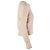 Cambon Cardigã de lã com tramas em relevo e pérolas Chanel Ivory - vista 2