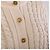 Cambon Cardigã de lã com tramas em relevo e pérolas Chanel Ivory - vista 4