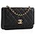 CHANEL - Borsa a tracolla Wallet On Chain Trendy CC Chanel in pelle liscia nera - vista 2