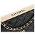 CHANEL - Borsa a tracolla Wallet On Chain Trendy CC Chanel in pelle liscia nera - vista 6