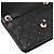 CHANEL - Borsa a tracolla Wallet On Chain Trendy CC Chanel in pelle liscia nera - vista 7