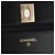 CHANEL - Borsa a tracolla Wallet On Chain Trendy CC Chanel in pelle liscia nera - vista 8