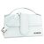 JACQUEMUS - Borsa a tracolla Le Grand Bambino Jacquemus in pelle liscia blu - vista 2