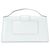 JACQUEMUS - Borsa a tracolla Le Grand Bambino Jacquemus in pelle liscia blu - vista 3