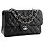 CHANEL - Borsa a tracolla Classique/Timeless 11.13 small Chanel in pelle caviar nera - vista 2