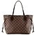 LOUIS VUITTON - Borsa tote Neverfull PM Louis Vuitton in toile enduite damier ébène