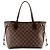 LOUIS VUITTON - Borsa tote Neverfull PM Louis Vuitton in toile enduite damier ébène - vista 3
