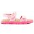 DIOR - Dioract Dior Sandalen aus rosa Canvas und Raffia (T41,5) - Ansicht 2