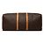 Bolso de viaje Louis Vuitton Monogram Keepall 60 Marrón - vista 3