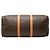 Borsa da viaggio Louis Vuitton Monogram Keepall Bandouliere 50 Marrone - vista 3
