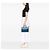 Borsa Boston Louis Vuitton Epi Speedy 25 Blu - vista 6