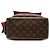Borsa Louis Vuitton Monogram Excentri Cite Marrone - vista 3