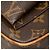 Borsa Louis Vuitton Monogram Excentri Cite Marrone - vista 6